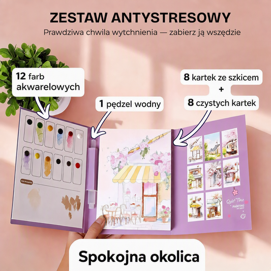 Zestaw Antystresowy Malwia — rozpakowanie zestawu